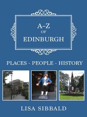 cover image of A-Z of Edinburgh